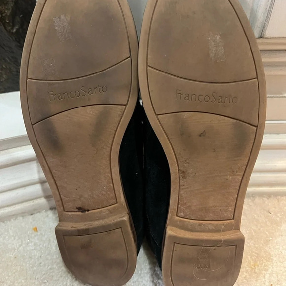 Franco SARTO Leather Flats Shoes with Tassels Size 6.5M - Picture 4 of 5